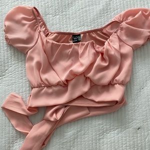 windsor size s blush pink top